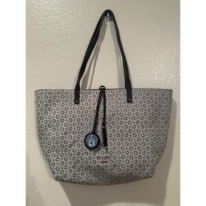 Guess Monogram Tote with inside removable leather pouch